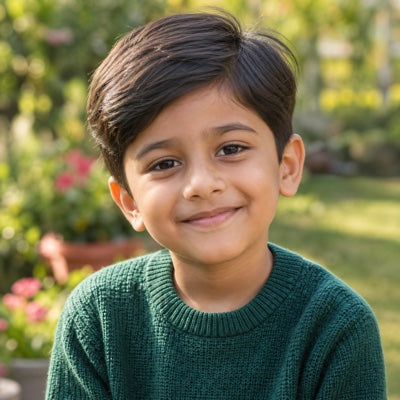 AI-generated child portrait